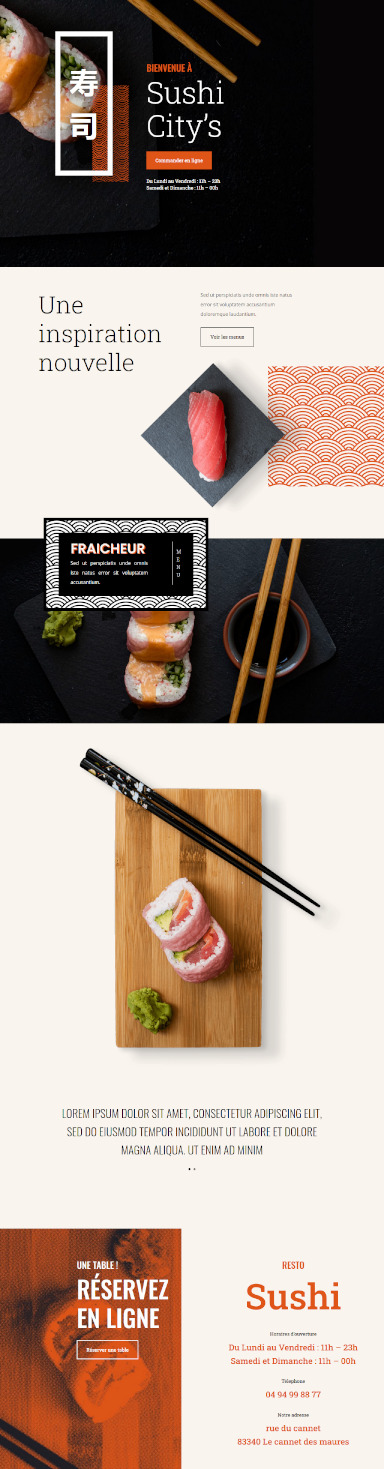 site sushi par totum orbem creation de site internet