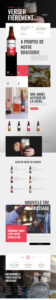 brasserie by totum orbem creation de site internet