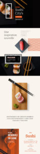 sushi by totum orbem creation de site internet